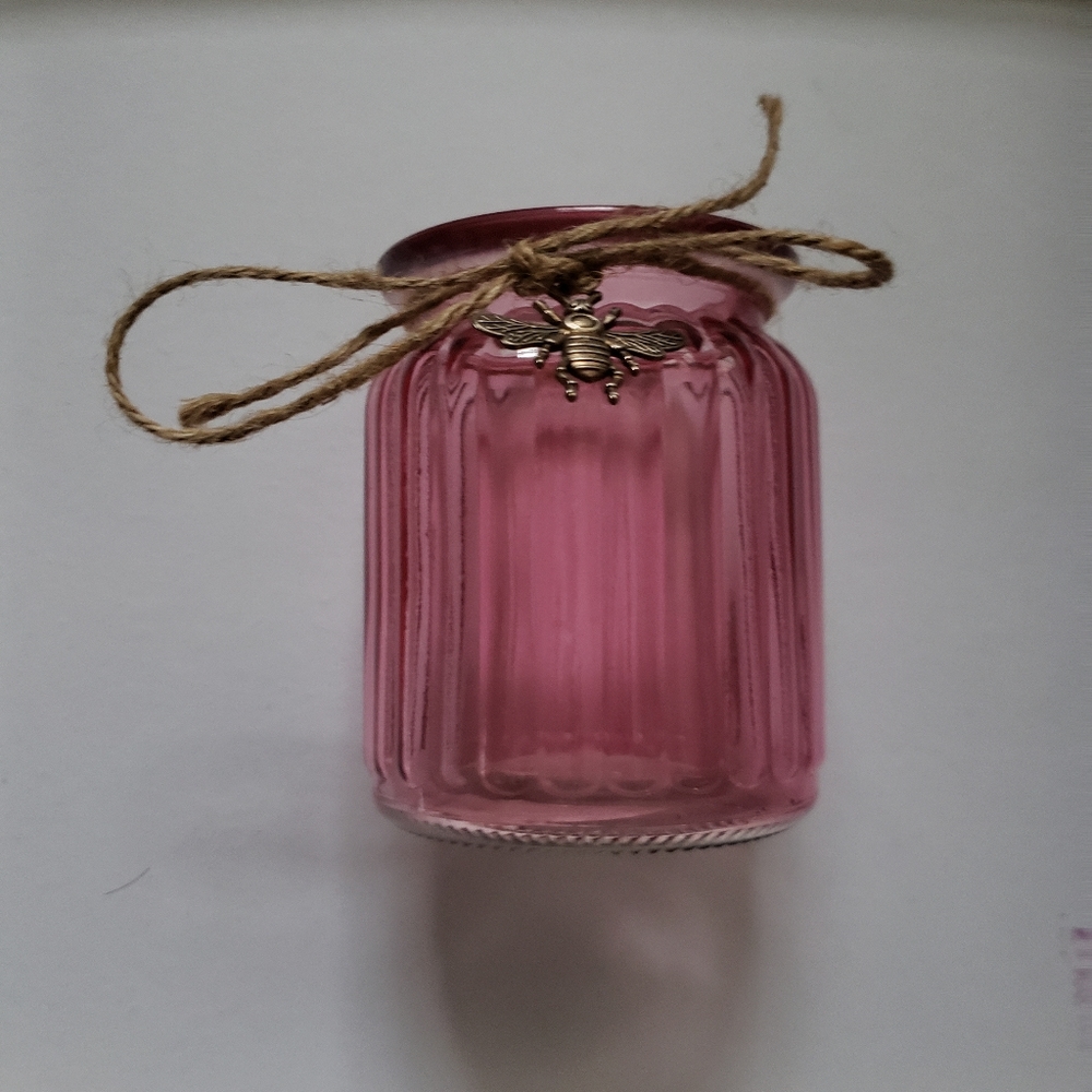 Glass Candleholder